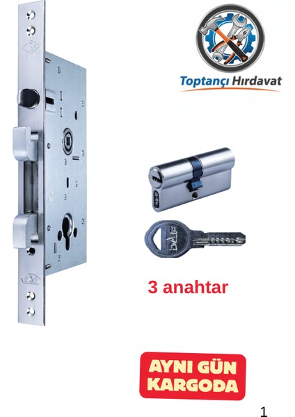 Daf Çelik Kapı Kancalı Kilit Alt Barelli