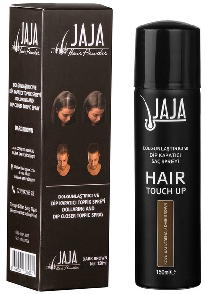 Saç Dolgunlaştırıcı Spreyi Koyu Kahverengi 150ML