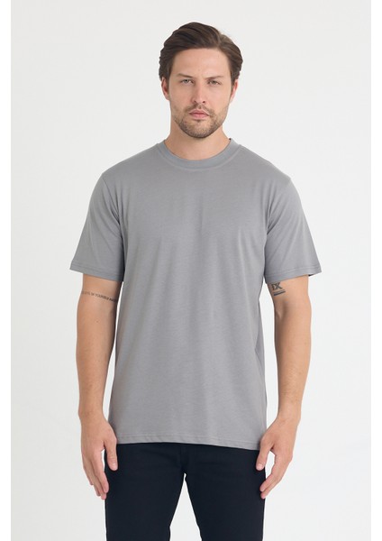 Unisex Bisiklet Yaka Beyaz Regular Fit Basic %100 Pamuk T-Shirt modelleri