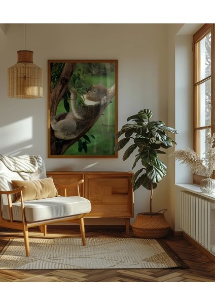 Ağaçta Uyuyan Koala Poster indirimleri