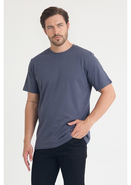 Unisex Bisiklet Yaka Beyaz Regular Fit Basic %100 Pamuk T-Shirt