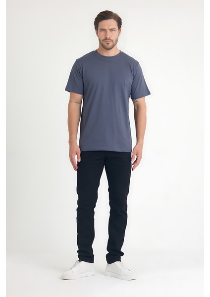 Unisex Bisiklet Yaka Beyaz Regular Fit Basic %100 Pamuk T-Shirt