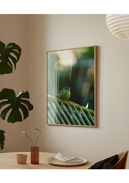 Daldaki Yeşil Kuş Poster fırsatları