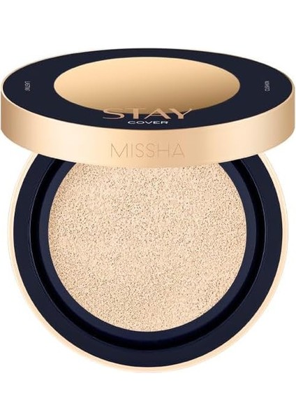 Mıssha Uzun Süre Kalıcı, Yüksek Kapatıcılık Sağlayan CUSHIONSPF40++15G Stay Cushion (NO.21N