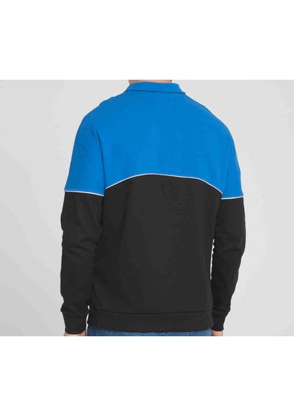 Fermuar Yaka Mavi Regular Fit modelleri