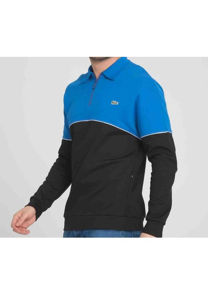 Fermuar Yaka Mavi Regular Fit fırsatları