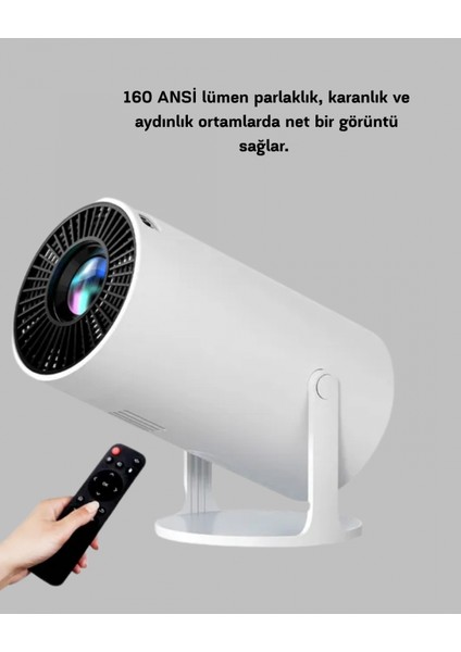 - Kablosuz Bağlantılı Full Hd Ev Sinema Projeksiyonu 160 Ansı Lümen modelleri