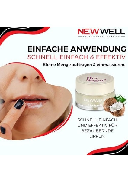 New Well Hey Sugar! Şeftali Aromalı Dudak Peelingi 20GR fiyatları