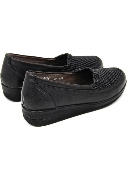 1576 Kadın Comfort Ayakkabı - Siyah modelleri