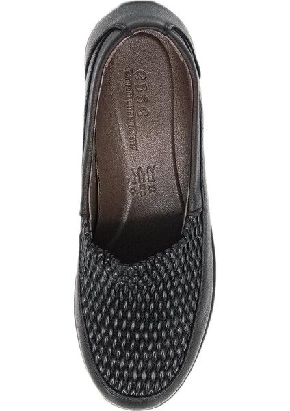 1576 Kadın Comfort Ayakkabı - Siyah