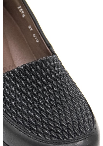 1576 Kadın Comfort Ayakkabı - Siyah