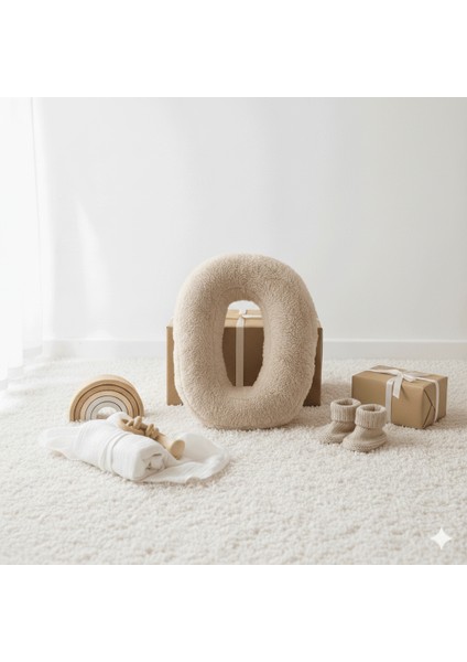 Morbido 0 Rakamı, Yastık, Kırlent, Elyaf Dolgulu, Welsoft , 40 cm fiyatları