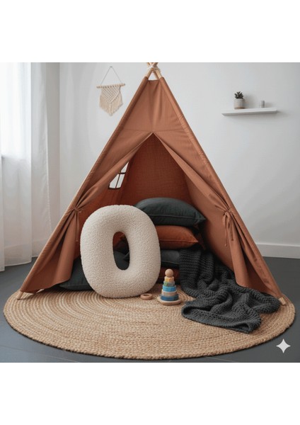 Morbido 0 Rakamı, Yastık, Kırlent, Elyaf Dolgulu, Welsoft , 40 cm fırsatları