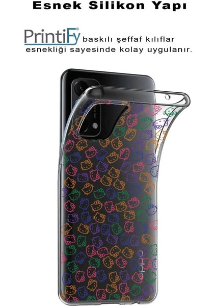 Xiaomi Mi 12 Lite Uyumlu Kapak Hello Kitty Tasarımlı Slimfit Şeffaf Silikon Kılıf fiyatları
