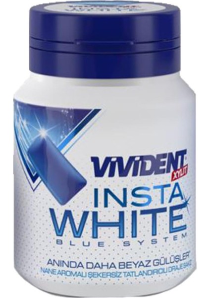 Vivident Insta White Nane Draje Şekersiz 63 gr