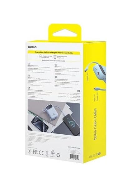 Qpow2 Pbank 30W 10K - Mavi modelleri