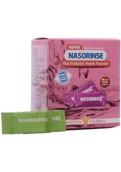 Abfen Farma Nasorinse Plus Pediyatrik Yedek Poşet