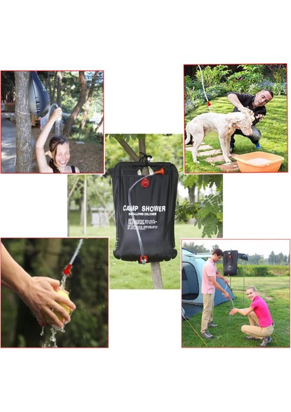 20 Litre Solar Isıtıcılı Kamp Duş Torbası indirimleri