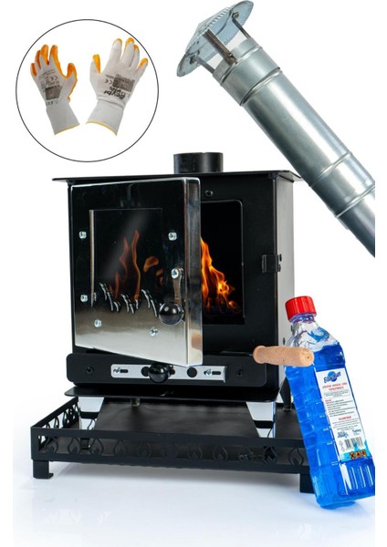 Mini Kamp Sobası-Çadır ve Dış Alandakullanıma Uygun