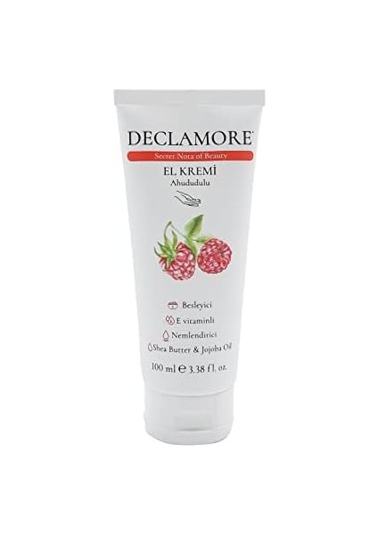 Declamore Ahududulu Yoğun El ve Tırnak Bakım Kremi 100 ml fiyatları