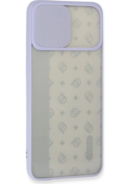 Ieg Oppo Reno 4 Lite Kılıf Palm Buzlu Kamera Sürgülü Silikon - Lila fiyatları