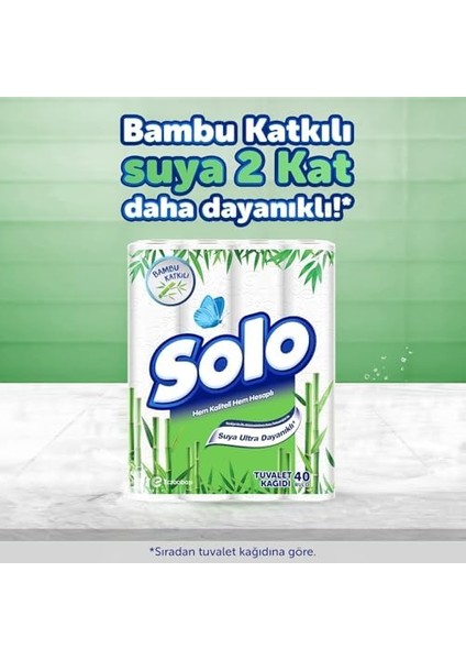 Solo Tuvalet Kağıdı Bambu Katkılı 12'li fiyatları