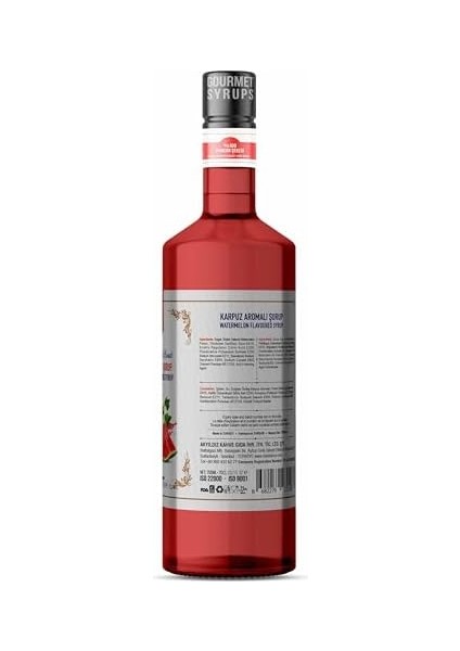 Nish Karpuz Aromalı Şurup 700 ml - P modelleri