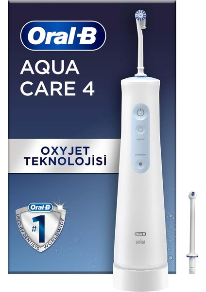 Oral-B Aquacare Series 4 Ağız Duşu - Oxyjet Teknolojisine Sahip modelleri