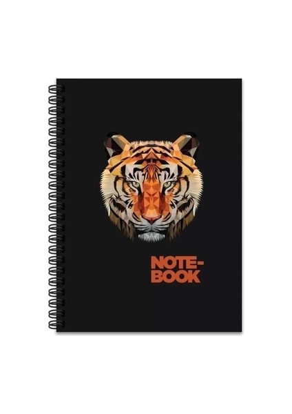 Keskin Color Defter Karton Kapak Spiralli Jungle 16,5X22,5 80 Yp Kar.