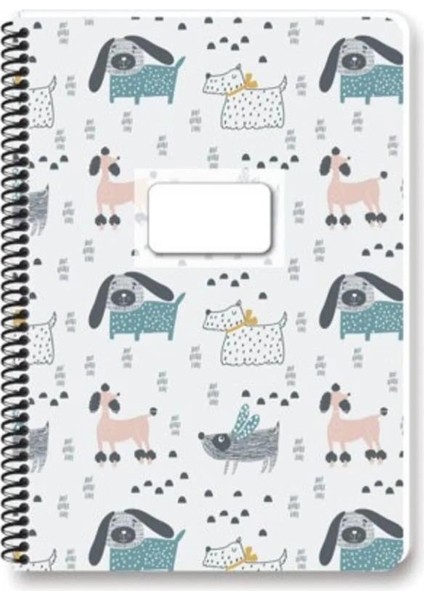 Keskin Color Defter Kp.spiralli Ooutdoor 16,5X22,5 80 Yp Kareli