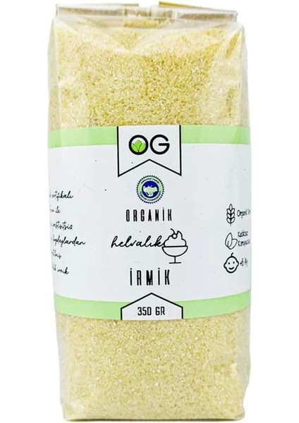 Og Organik Helvalık Irmik 350 gr fiyatları