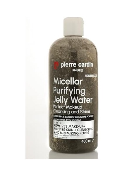 Pierre Cardin Gently Cleansing Micellar Water With Charcoal Powder & Green Tea-Makyaj Temizleme Suyu fiyatları