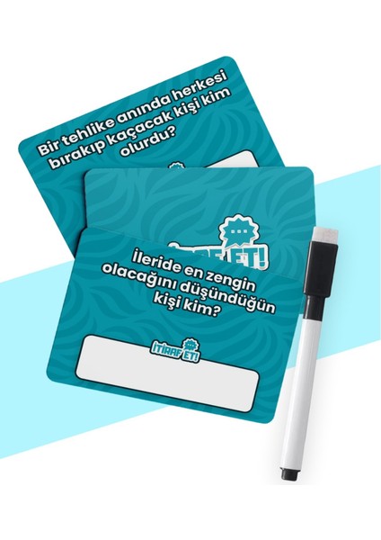 Itiraf Et Klasik (45 Kart) Kalem Hediyeli Eğlenceli Parti Kutu Oyunu modelleri