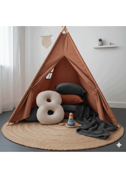 Morbido 8 Rakamı, Yastık, Kırlent, Elyaf Dolgulu, Welsoft , 40 cm fırsatları