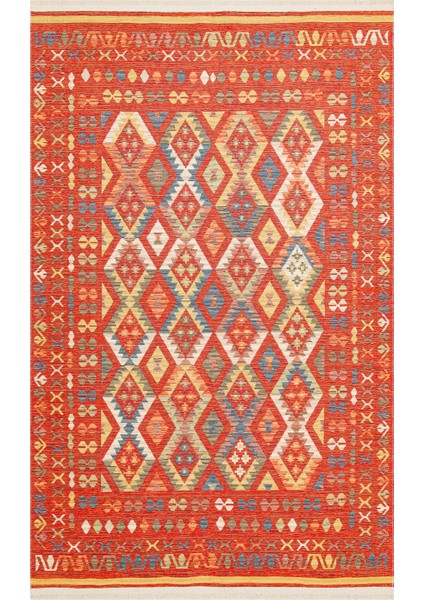 Ürgüp 08 Multy %100 Pamuk ile Üretilen Etnik Desenlere Sahip Yıkanabilir Çift Taraflı Ince Yıkanabilir Kilim fiyatları