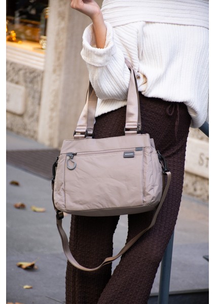 Orta Boy Çok Gözlü Spor,günlük Seyahata Uygun El ve Omuz Çantası 6015 indirimleri