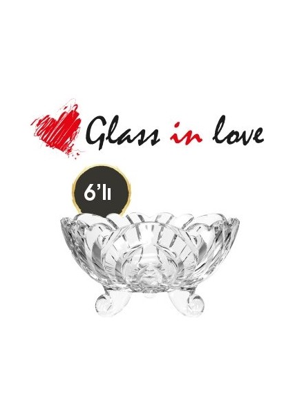 6lı Ayaklı Kase 190 cc 3B300337