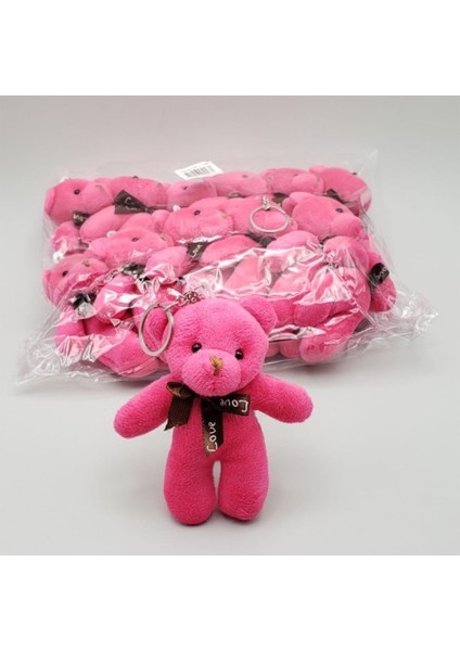 Ayıcık Anahtarlık Pembe Renk