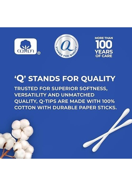 Q-Tips Swabs Seyahat Paketi, 30 Sayılı, 1 Adet Mavi fiyatları