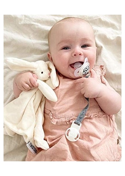 Twistshake Bebek Emzik Askısı, Gri