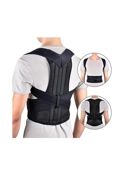 Dik Duruş Korsesi Kadın Erkek Kamburluk Önleyici Korse Sırt Omuz Bel Destek Korse Dik Duruş Aparatı Omurga Postür Duruş Düzeltici Korse,