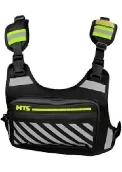 Motosiklet Reflektörlü Göğüs Çantası