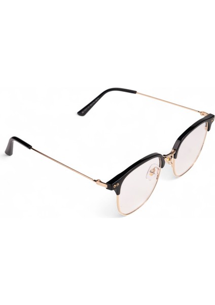 Blue Light Clubmaster Siyah & Gold Ekran Gözlüğü fiyatları