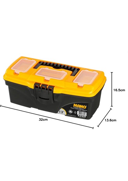 Kilitli Plastik Takım Çanta Siyah 13" fiyatları