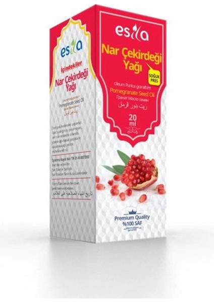 Nar Çekirdeği Yağı 20 Ml.
