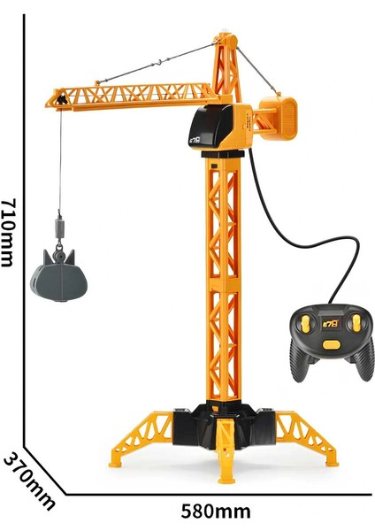 678 Kablo Kumandalı 71 cm Pilli Kule Vinç fiyatları