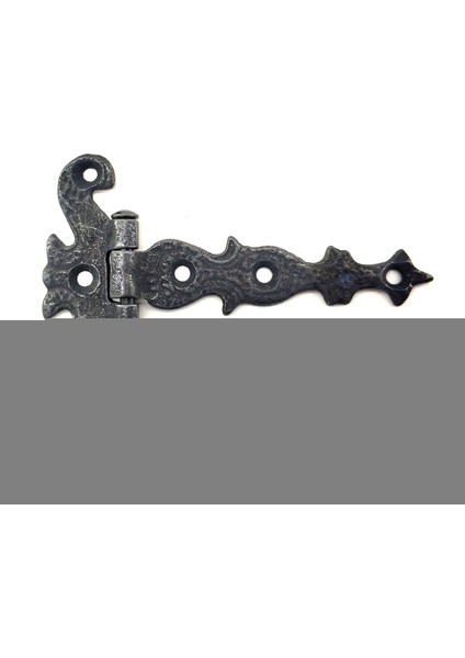 Antika Tarz Dekoratif Pirinç Kuyruklu Kelebek Menteşe - 63x100 mm, Oksit