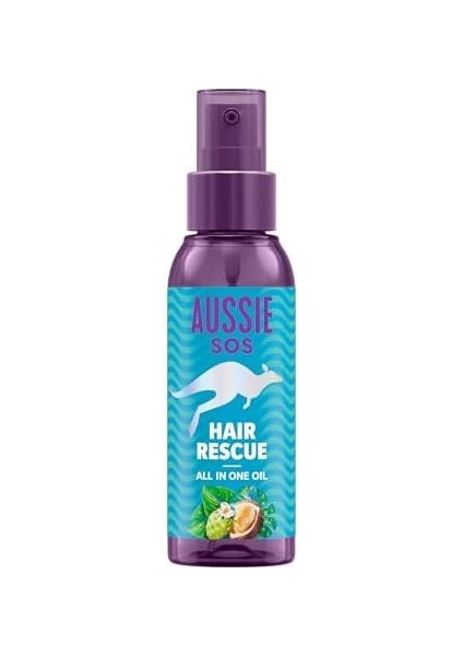 Aussie Sos Hair Rescue All In One 100 Saat Nemli Saçlar Için Saç Yağı 100ML modelleri
