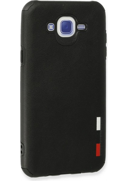 Ieg Samsung Galaxy J7 Kılıf Loop Deri Silikon - Siyah modelleri