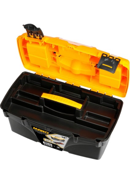 Kilitli Plastik Takım Çanta Siyah 18" fiyatları